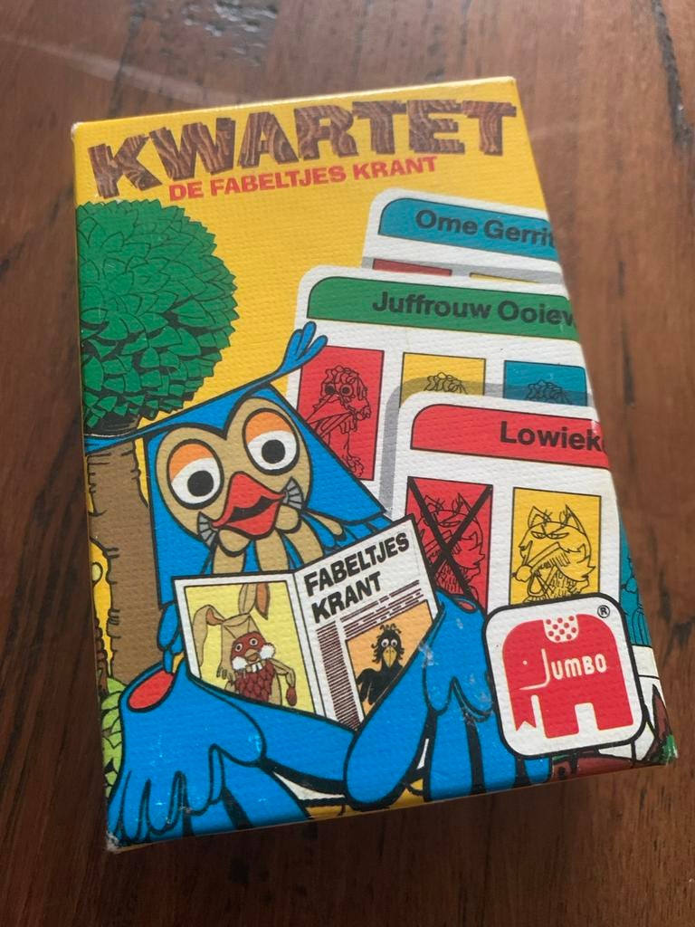 Kwartet De Fabeltjeskrant - Jumbo, Ophalen of Verzenden, Gelezen, Tv-serie