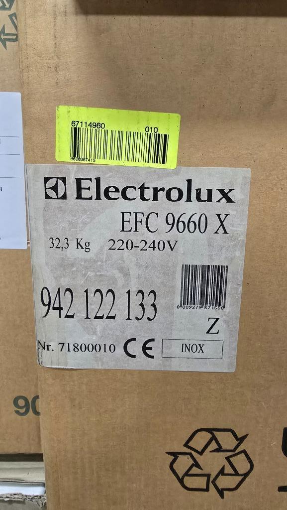 Electrolux wandschouw afzuigkap EFC9660X //MET GLAS, NIEUW//, Ophalen, Wandschouwkap, Motor, Nieuw