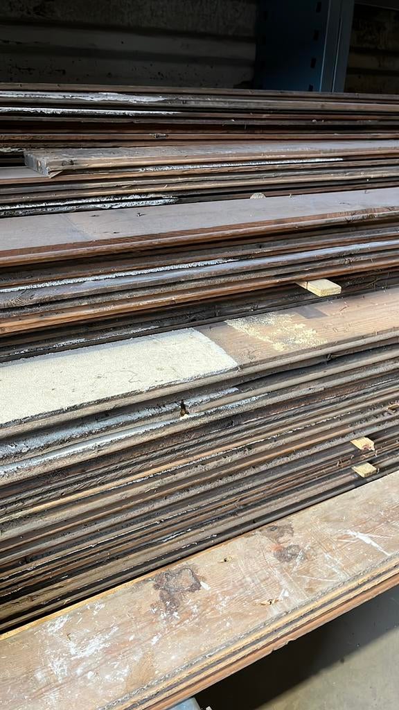 Gebruikte vloerdelen Piet Heijn Eek nu €17,50, Tuin en Terras, Palen, Balken en Planken, Ophalen of Verzenden, Zo goed als nieuw