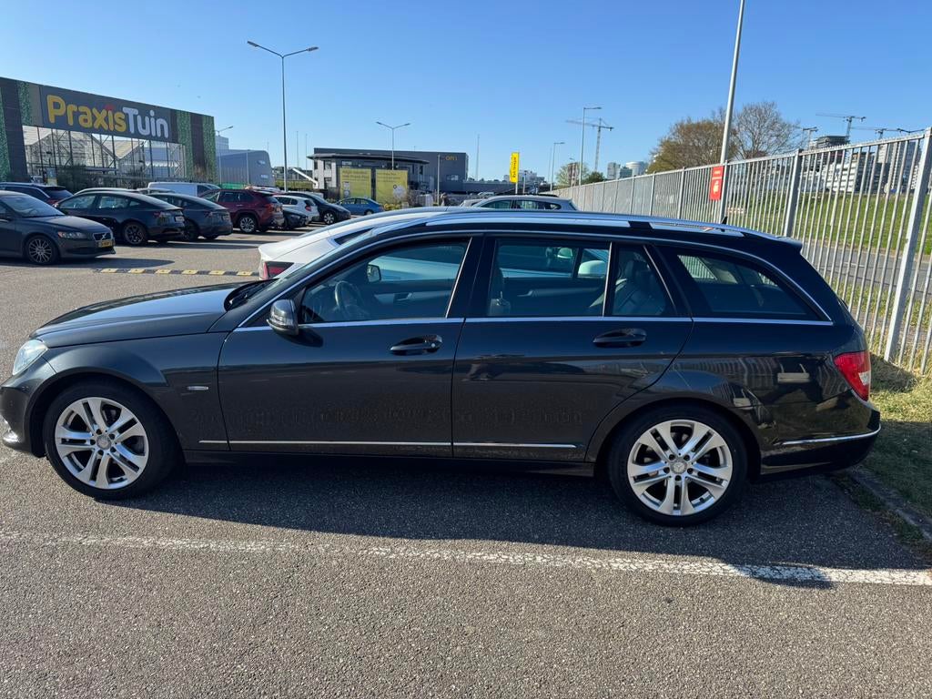 Mercedes-Benz C-Klasse C180 BE Estate 2012 Grijs, Auto's, Mercedes-Benz, Particulier, C-Klasse, Benzine, Stationwagon, Handgeschakeld