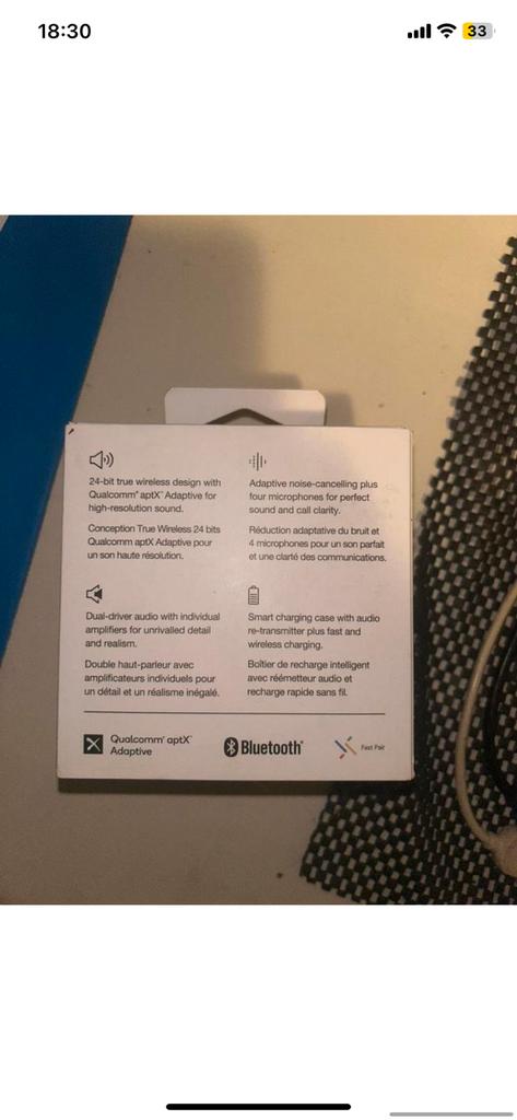 Bowers & wilkins Draadloze Oortjes, Ophalen of Verzenden, Zo goed als nieuw