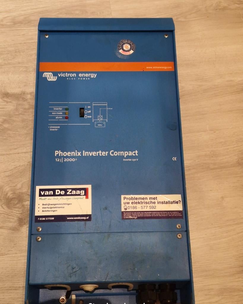 Omvormer victron phoenix 12/2000, Watersport en Boten, Navigatiemiddelen en Scheepselektronica, Ophalen of Verzenden, Zo goed als nieuw