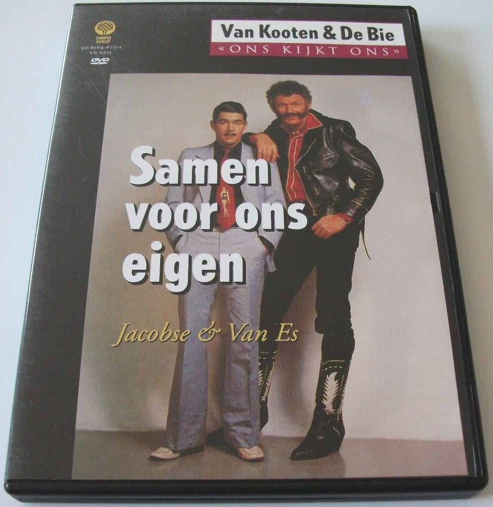 Dvd *** VAN KOOTEN & DE BIE *** Samen voor ons eigen, Alle leeftijden, Ophalen of Verzenden, Zo goed als nieuw, Tv-programma of Sketches