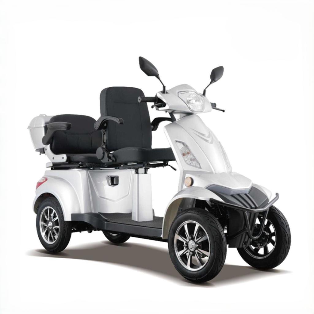 Duo Scootmobiel V5 – 25 km/u | 90 km Actieradius (Nieuw), Diversen, Ophalen of Verzenden, Nieuw, 46 km of meer, 16 km/u of meer