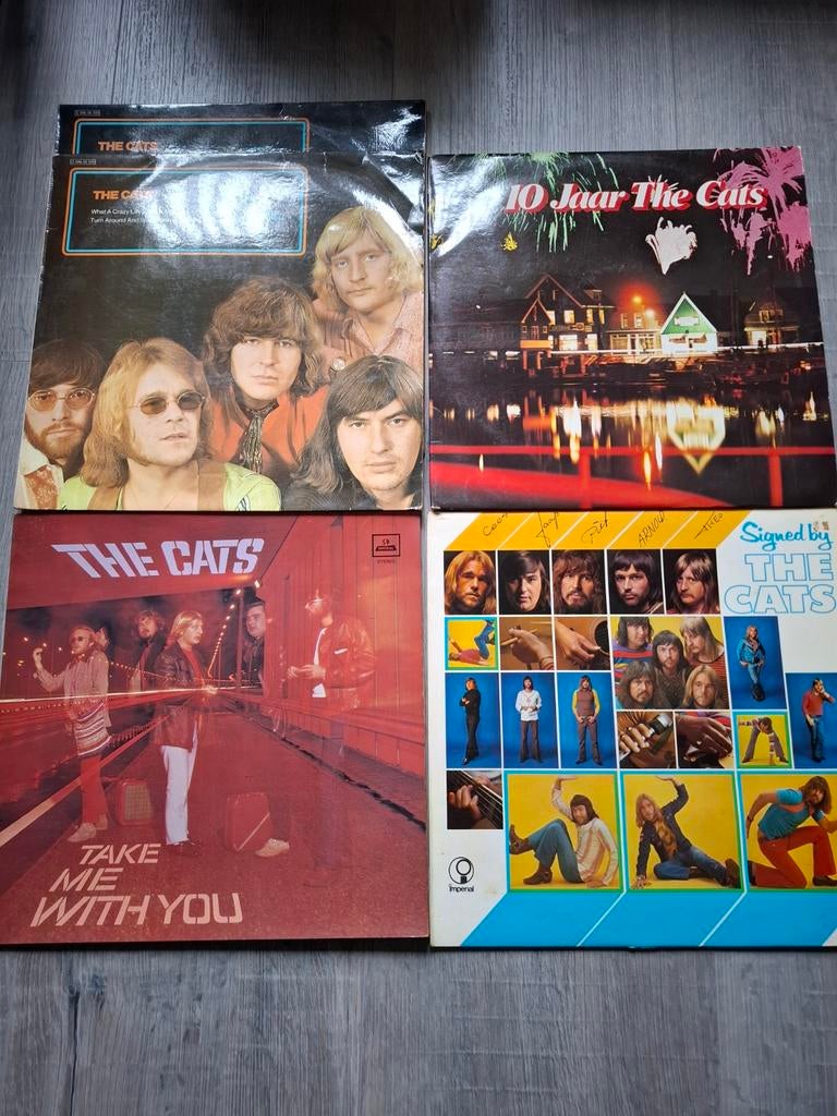 7 LPs van The Cats (zie hoezen en titels), Cd's en Dvd's, Vinyl | Pop, Gebruikt, 12 inch, Ophalen of Verzenden