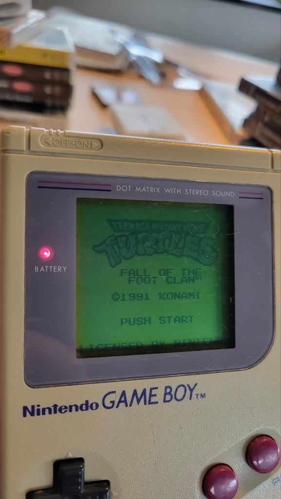 TMNT Fall of the Foot Clan - Game Boy - Gebruikt, Avontuur en Actie, Gebruikt, 1 speler, Ophalen of Verzenden