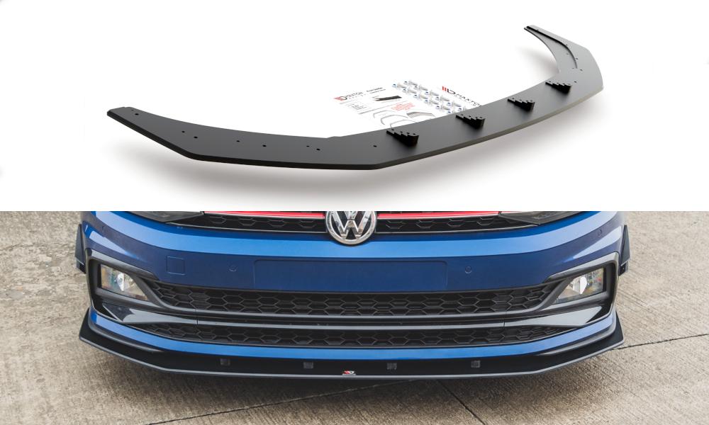 Race Voorlip splitter achterlip diffuser - Polo MK6 GTI 17+, Ophalen of Verzenden