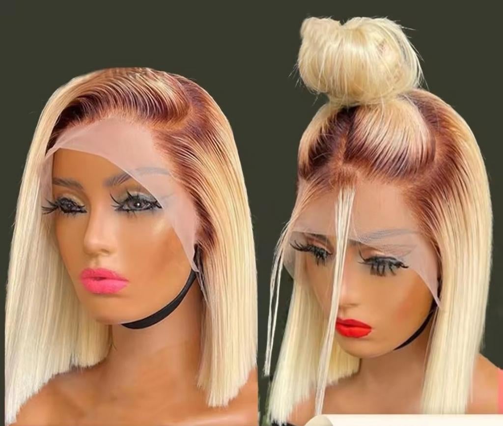 10 inch bob pruik/ wig 100% menselijke haar, Sieraden, Tassen en Uiterlijk, Uiterlijk | Haarverzorging, Ophalen of Verzenden, Nieuw