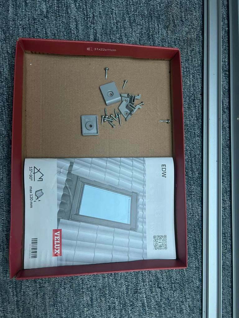 Velux verduisterend rolgordijn, Ophalen, Kunststof, Overige typen, Minder dan 200 cm