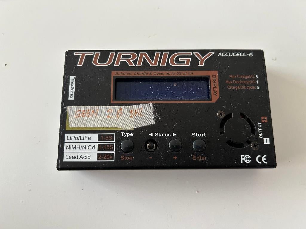 Turnigy Accucell-6 rc modelbouw, Ophalen of Verzenden, Gebruikt, Overige schalen, Onderdeel