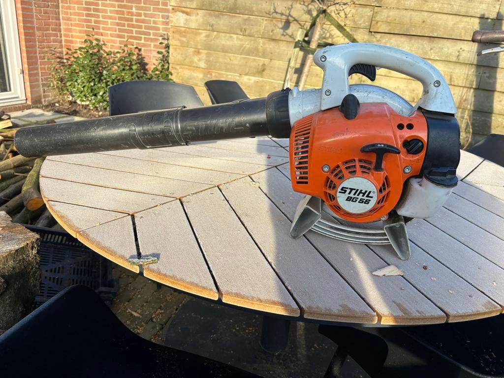 Stihl BG 56 Bladblazer - Benzine, Ophalen, Zo goed als nieuw, Benzine, Handgedragen