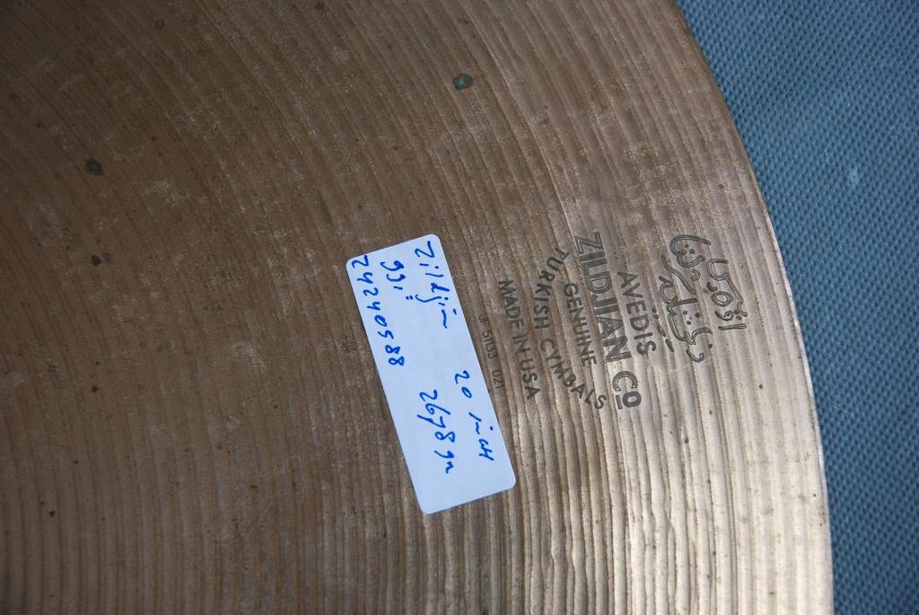 Zildjian ZXT medium ride bekken 2678gr. 20 inch <24240588>, Gebruikt, ., Drums of Percussie, Ophalen of Verzenden