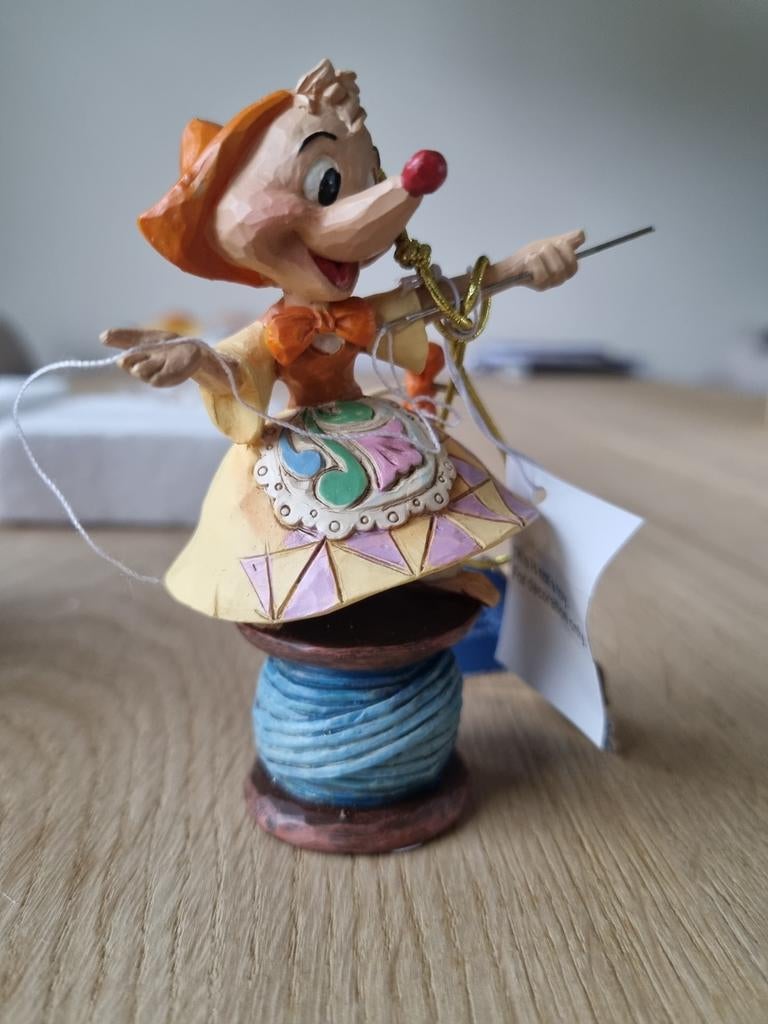 Jim Shore/ beeldje muis uit assepoester, Ophalen of Verzenden, Nieuw