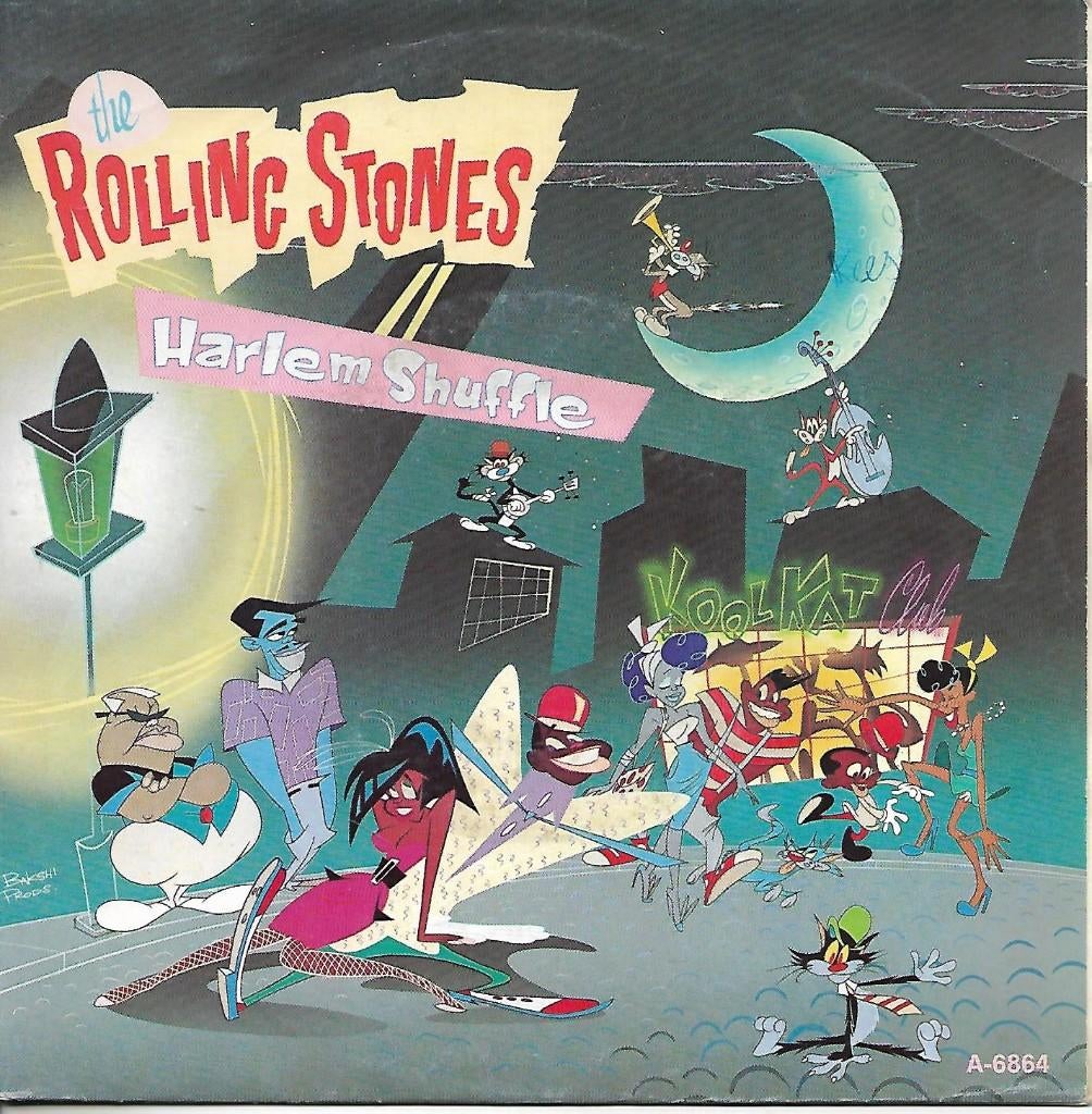 The Rolling Stones - Harlem shuffle, Cd's en Dvd's, Vinyl Singles, Gebruikt, 7 inch, Single, Ophalen of Verzenden