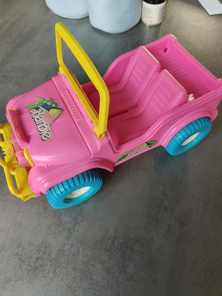 Vintage Barbie Jeep Tropical Strandjeep Miranda, Ophalen of Verzenden, Gebruikt