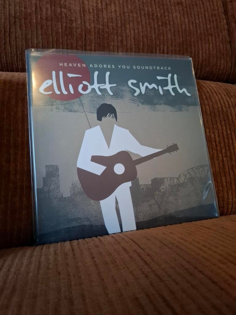2LP Elliott Smith - Heaven Adores You Soundtrack, Cd's en Dvd's, Ophalen of Verzenden, Zo goed als nieuw, 12 inch