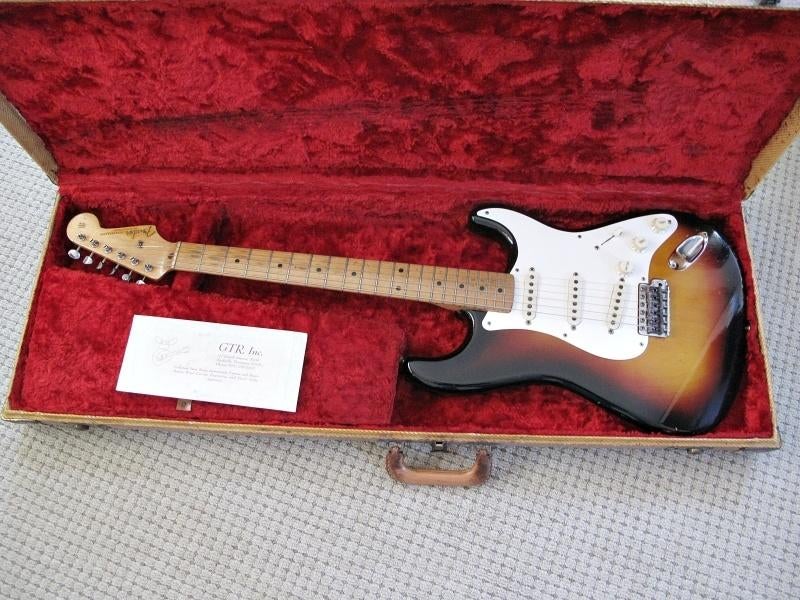 1961 Fender Stratocaster, Verzenden, Gebruikt, Solid body, Fender