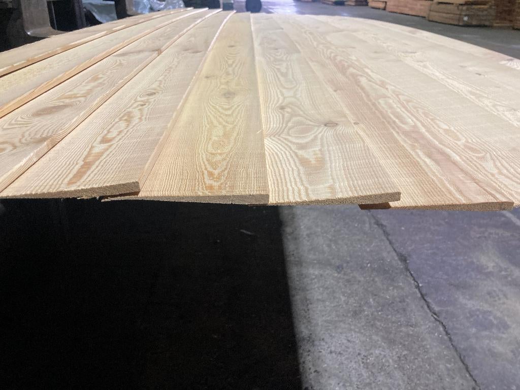 siberisch lariks-potdekseldelen-schuttingdelen- € 7,50 /m2, Ophalen, Overige typen, Nieuw, Hardhout