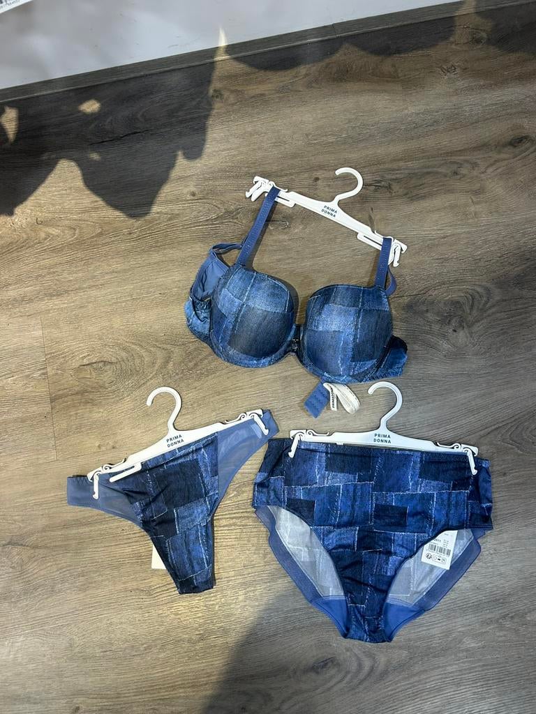 Prima donna bh 80c,85c,75d,70e,75e,80e,85e, Ophalen of Verzenden, Blauw, BH