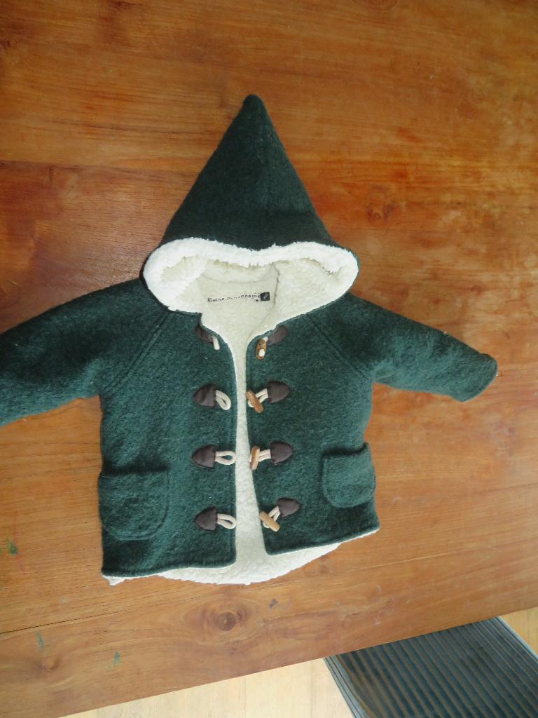 Wollen winterjas Kleine Schobbejak 86/92, Ophalen, Gebruikt, Jongetje of Meisje, Jasje