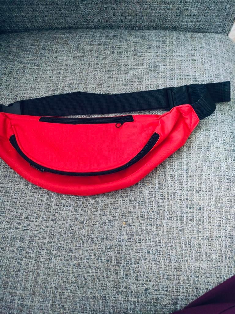 Mooie Rode Heuptas, Gebruikt, Minder dan 40 cm, Minder dan 35 cm, Rood