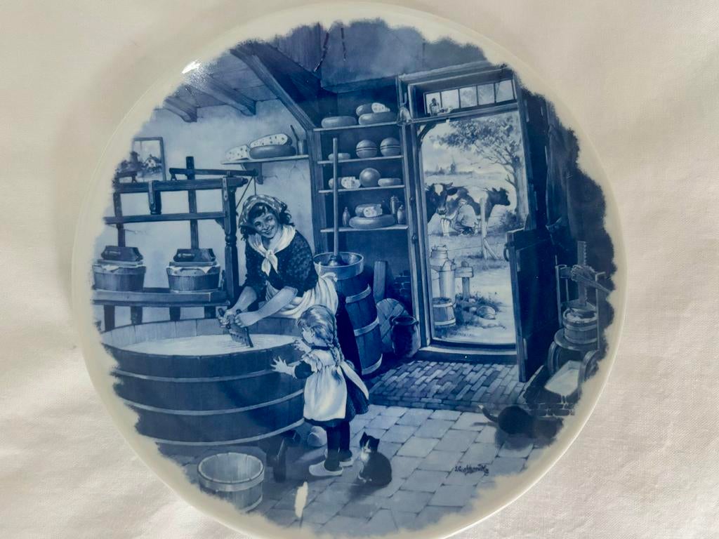 Ter Steege Wandbordjes - Visser & Boerderij, Ophalen of Verzenden