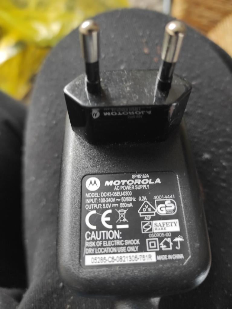 Motorola oplader, Ophalen of Verzenden