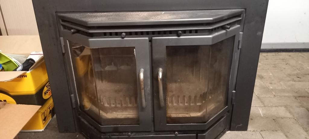 Houtkachel, Ophalen, Gebruikt, Inzethaard, Houthaard