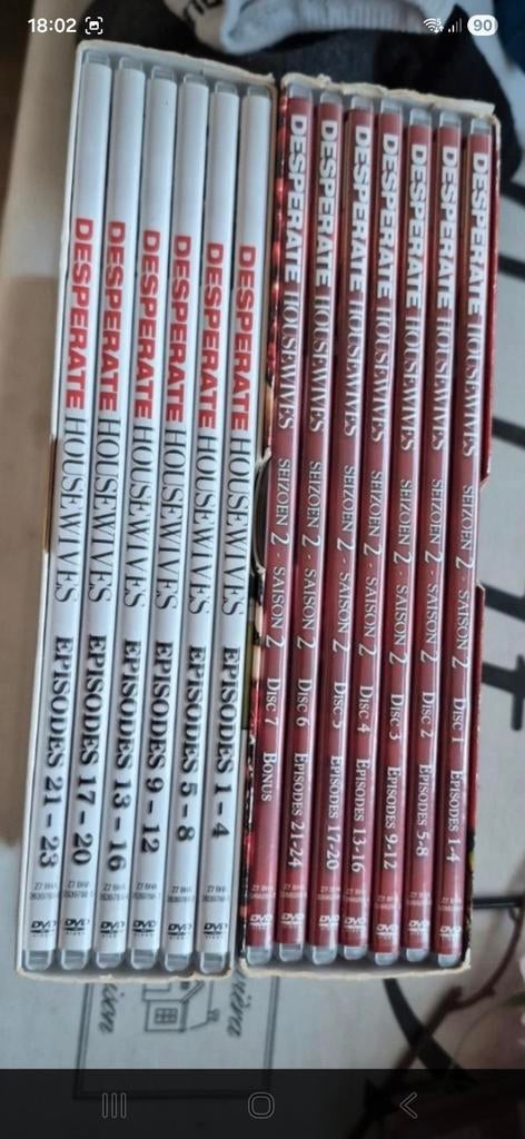 Desperate housewives seizoen 1 en 2, Ophalen of Verzenden, Zo goed als nieuw