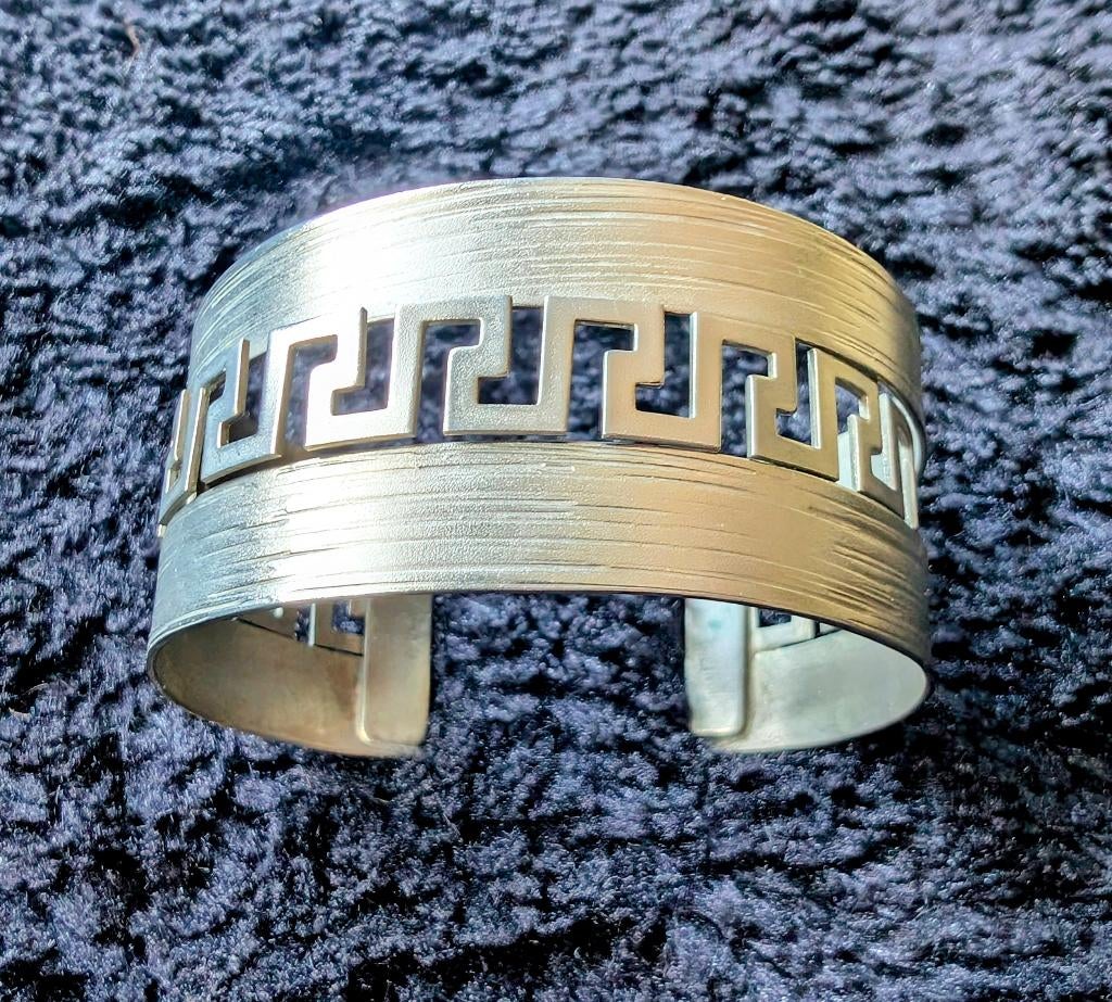 Armband is uit de collectie Handcrafted Greek Jewelry, Ophalen of Verzenden, Zo goed als nieuw, Zilver, Overige materialen