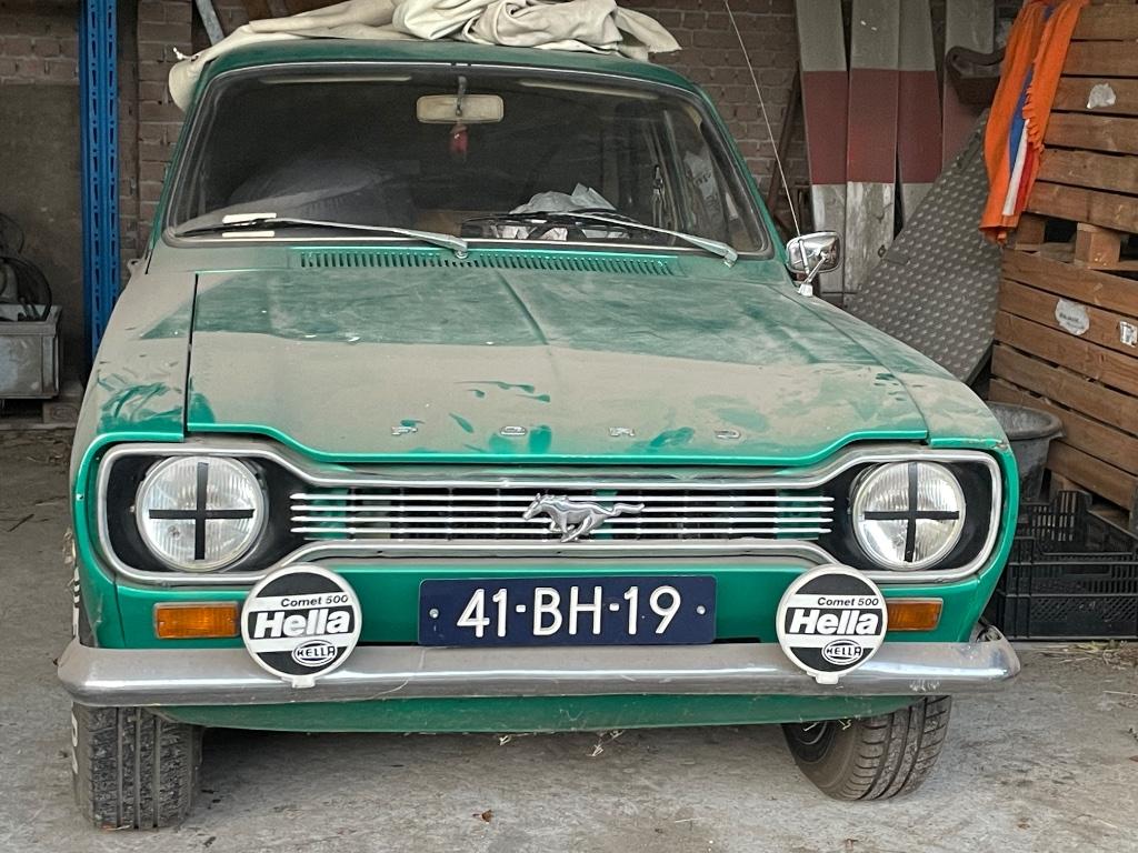 Ford Escort 1.3 1974 Groen, Auto's, Escort, Achterwielaandrijving, 54 pk, 4 cilinders