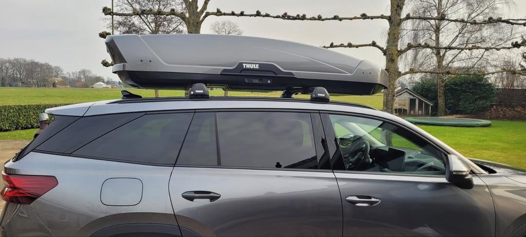 Thule dakkoffer huren, bagagebox huren, skibox huren., Ophalen