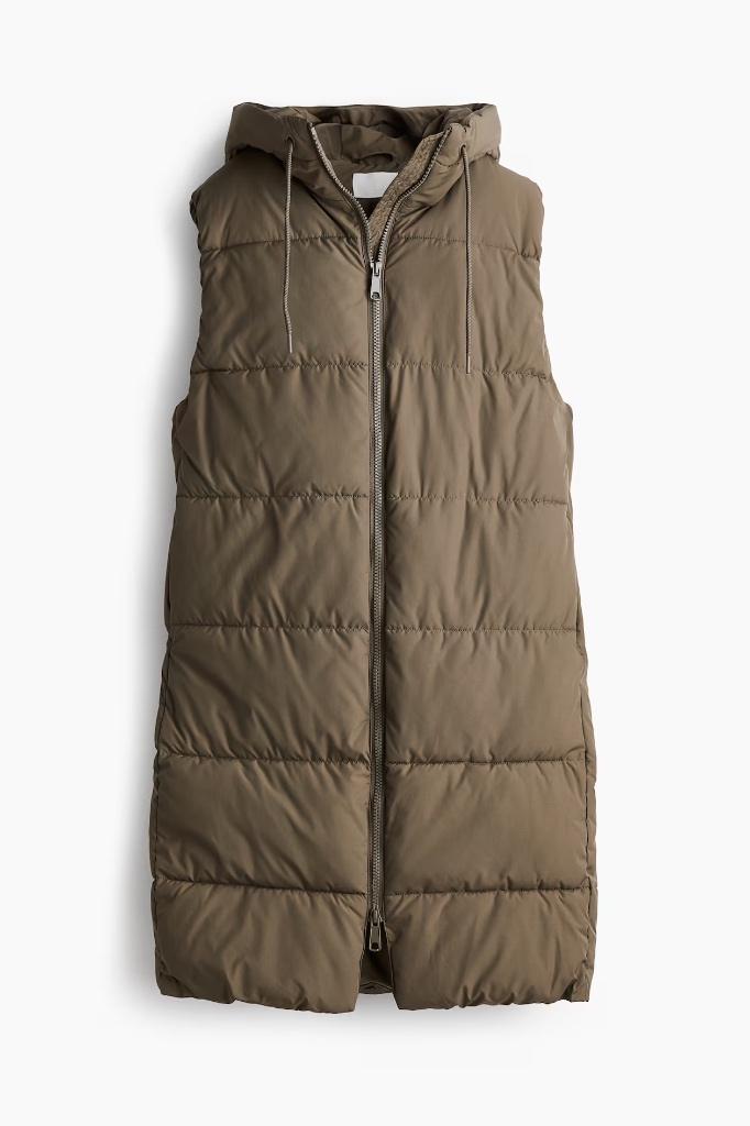 H&M BODYWARMER MET CAPUCHON nieuw mt L, Kleding | Dames, Bodywarmers, H&M, Maat 42/44 (L), Nieuw, Ophalen of Verzenden