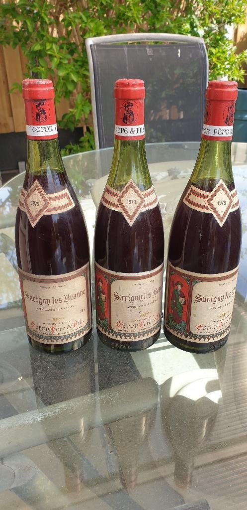 1979 Savigny les Beaune Coron pere et fils, Verzamelen, Wijnen, Frankrijk, Nieuw, Ophalen of Verzenden, Rode wijn