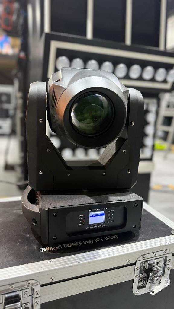 JB Systems Challenger BSW Moving Head, Ophalen, Geluidgestuurd, Nieuw, Info@jongensvoordesfeer.nl