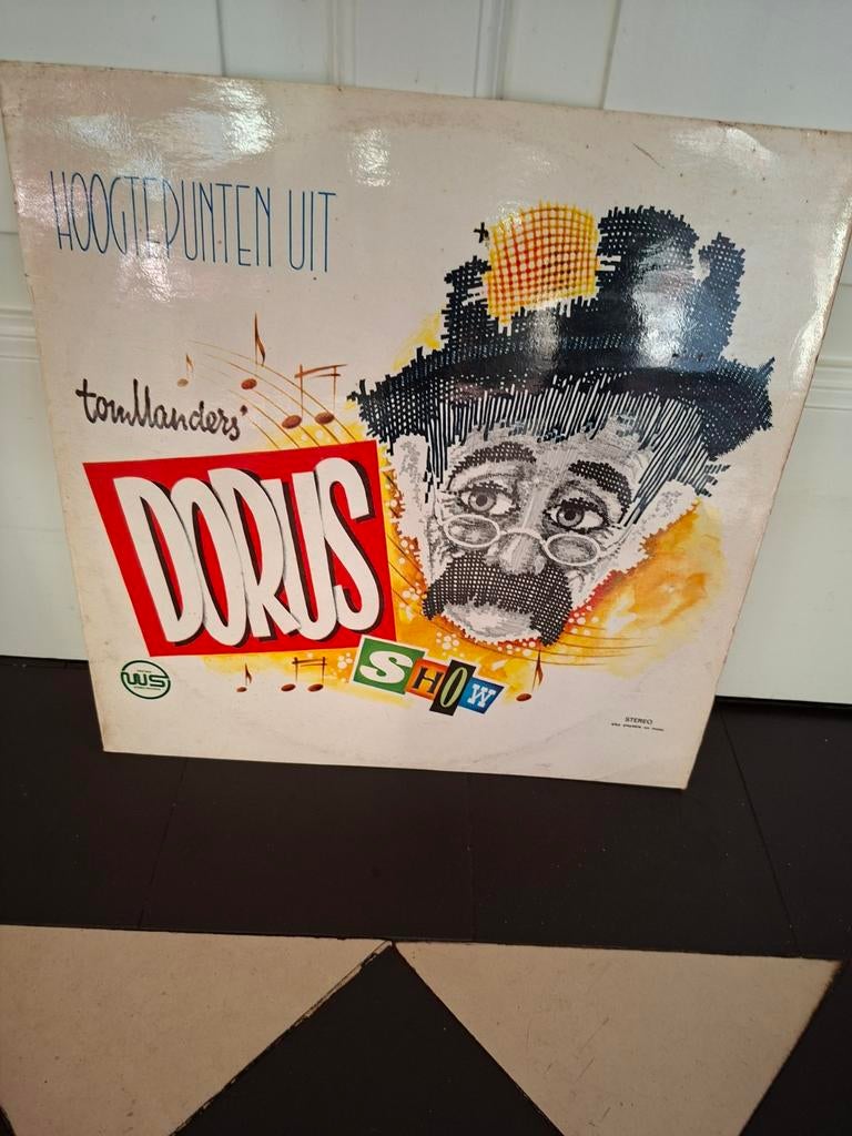 Dorus - Hoogtepunten Uit De Tom Manders Dorus Show LP, Ophalen of Verzenden, Voor 1985, Gebruikt, 12 inch