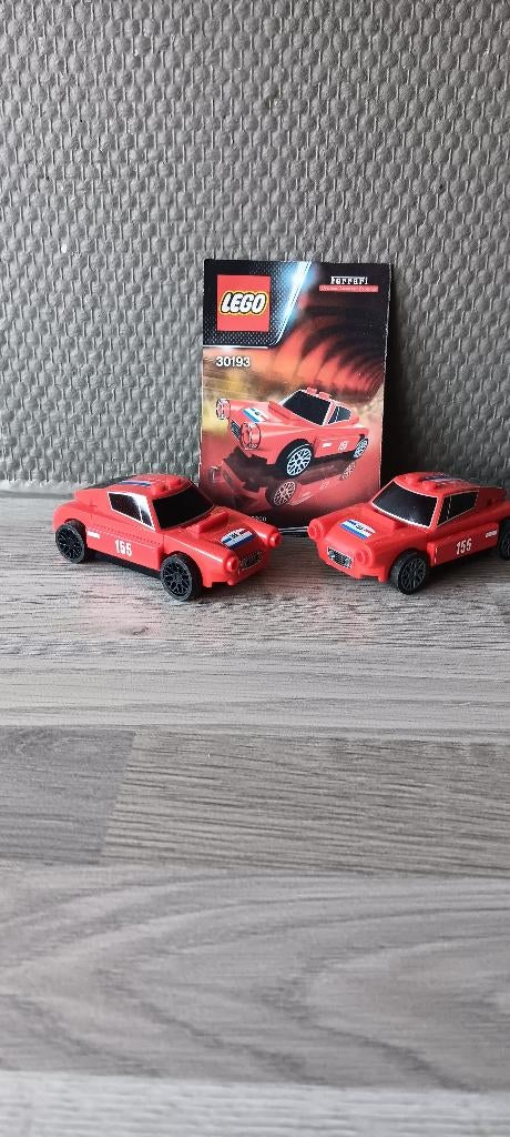 lego ferrari 30193, Ophalen of Verzenden, Zo goed als nieuw, Complete set, Lego