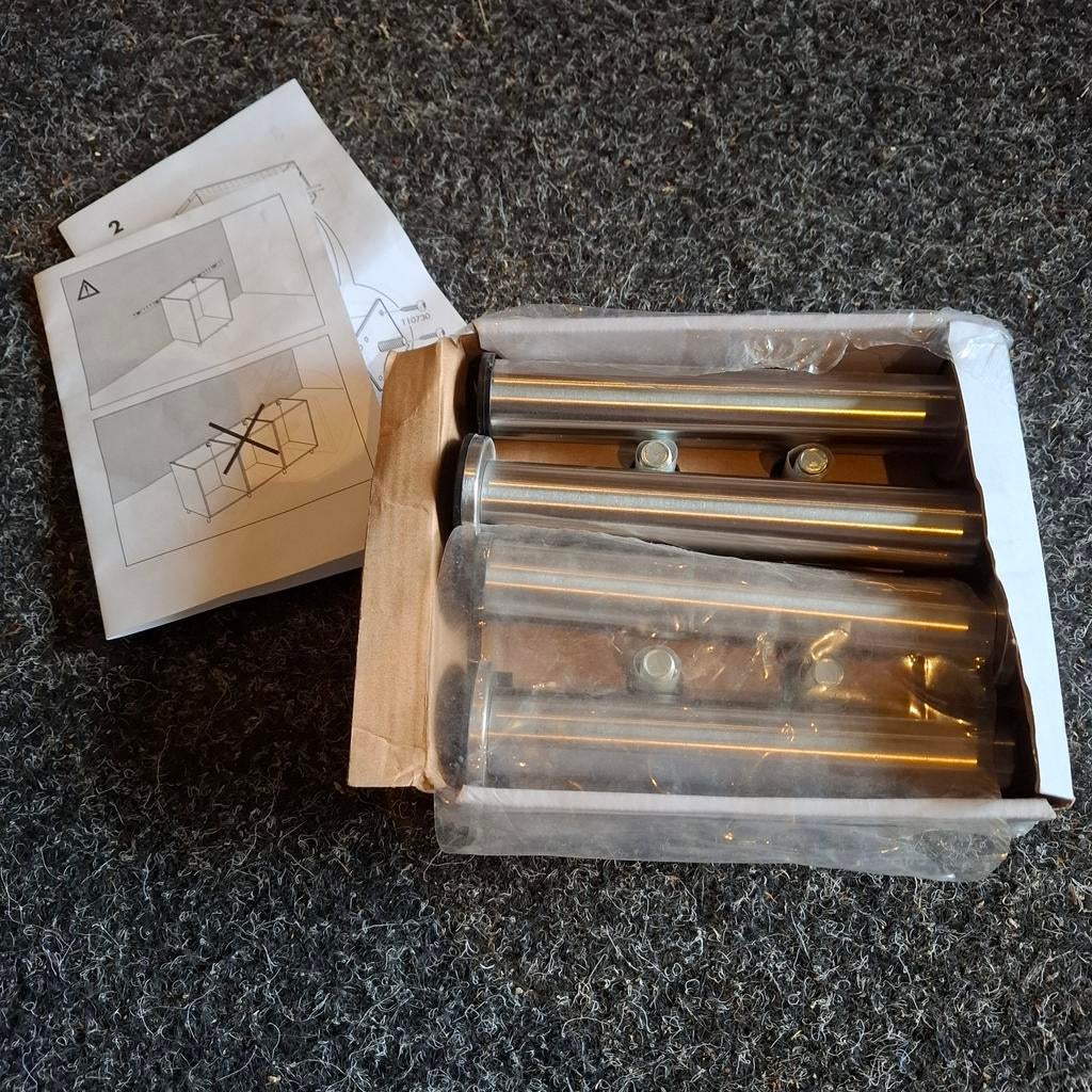 Ikea Capita poten 16cm - Nieuw in doos!, Tafelpoot, Nieuw, Ophalen of Verzenden, Metaal