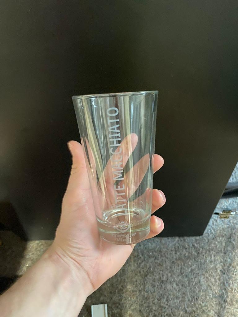 Latte glas 19stuks, Ophalen, Zo goed als nieuw