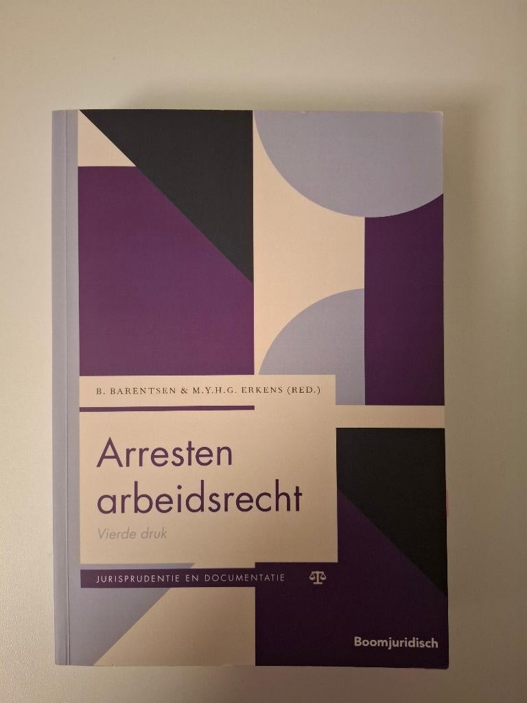 Arresten arbeidsrecht ISBN 9789462909359, Boom, Ophalen of Verzenden, Beta, WO