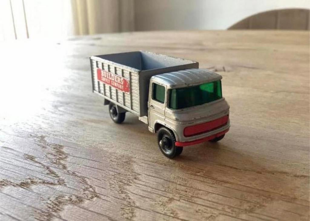 Matchbox Scaffolding Truck 11 Builders Supply Company (1969), Ophalen of Verzenden, Gebruikt, Bus of Vrachtwagen