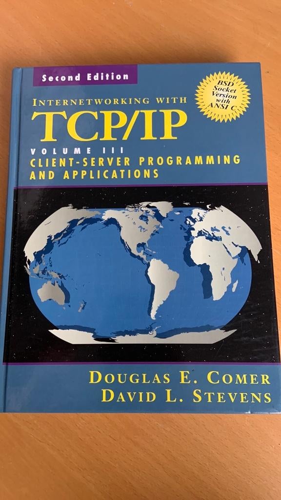 Internetworking with TCP-IP volume 3, Ophalen of Verzenden