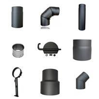 Dikwandige Kachelpijpen 120 130 150 160 180 200mm Amsterdam, Ophalen of Verzenden, Nieuw, Hout, Overige soorten