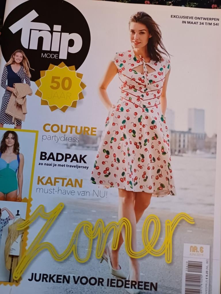 Knipmode patronen naaien lente zomer, Hobby en Vrije tijd, Kledingpatronen, Ophalen of Verzenden, Zo goed als nieuw, Vrouw, Knipmode