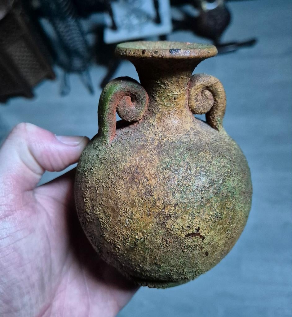 Antieke amfora kruik, Ophalen of Verzenden