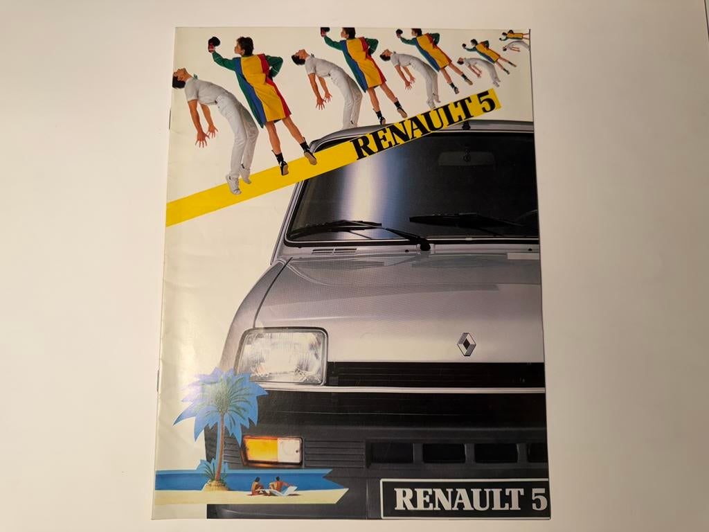 Renault 5 Brochure 1983, Gelezen, Diverse auteurs, Ophalen of Verzenden, Renault