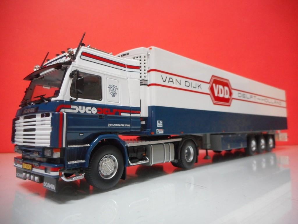 TEKNO SCANIA 143-450 DIJCO 85412, Ophalen of Verzenden, Nieuw, Bus of Vrachtwagen, Tekno