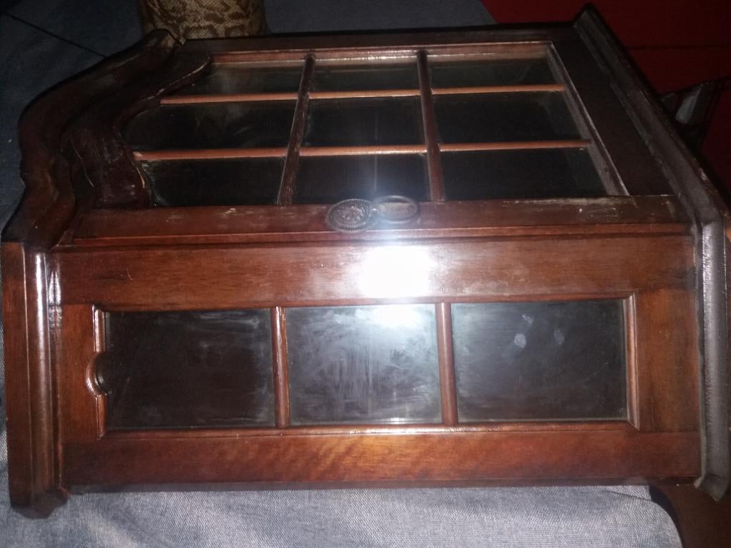 Eikenhouten kastje antiek, Antiek en Kunst, Ophalen of Verzenden