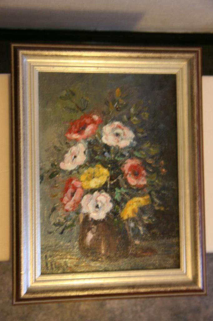 stilleven met bloemen van Ton Luijten, Ophalen