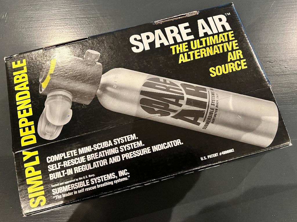 Spare Air, Ophalen of Verzenden, Zo goed als nieuw, Duikfles